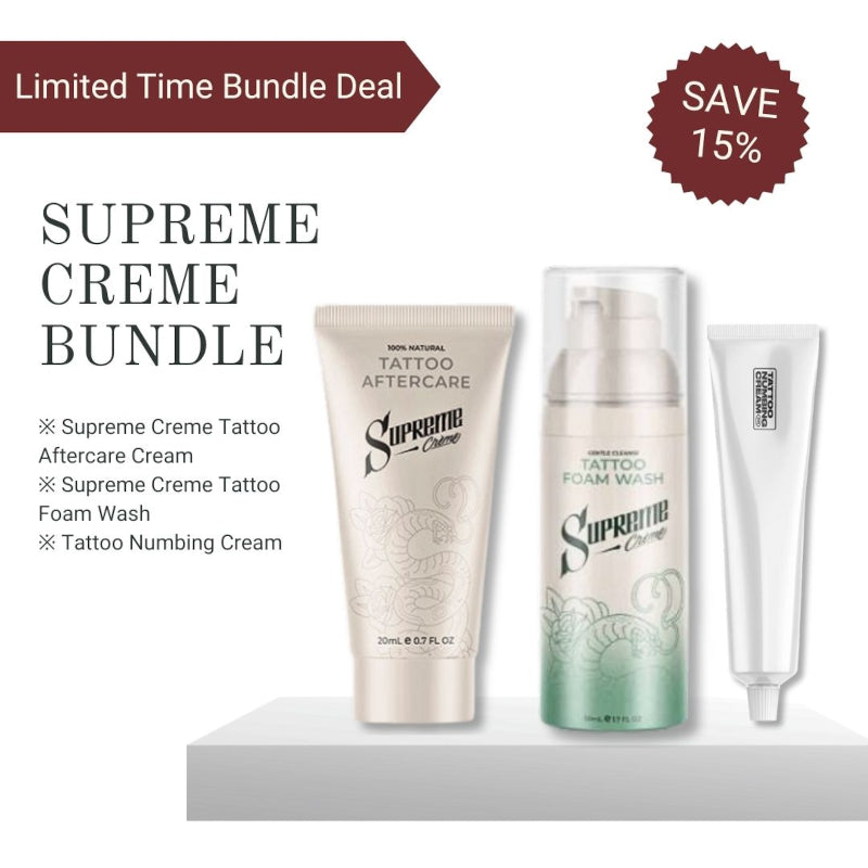 50g Supreme Cream/ 50ml Supreme Foam Wash/ 10g Numbing Cream