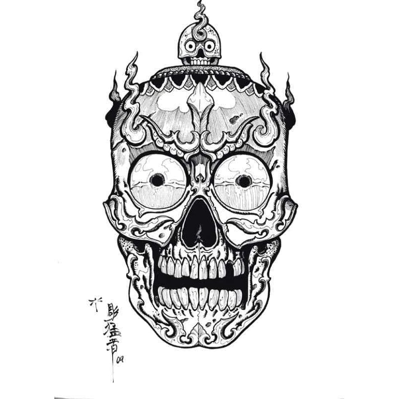 Horimouja - tibetan skulls