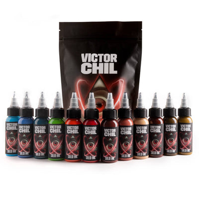 Solid Ink Victor Chil 12 Bottle Ink Set