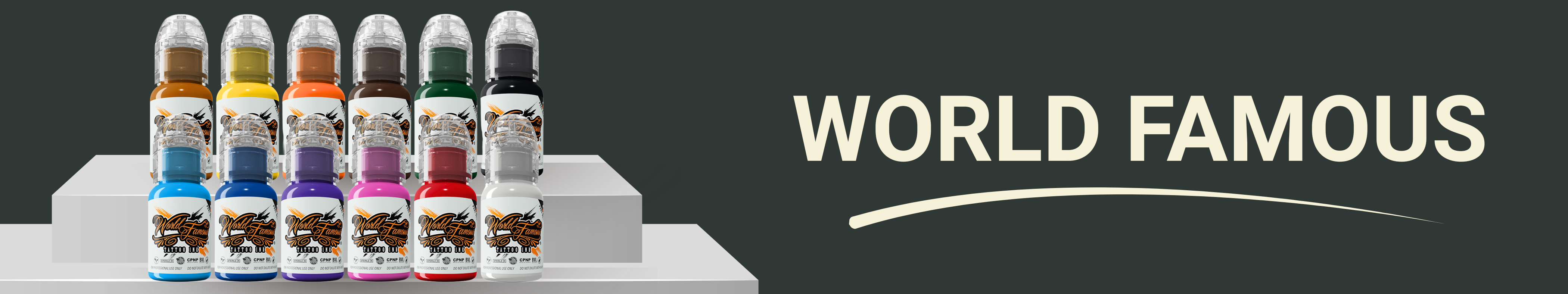 world famous collection banner