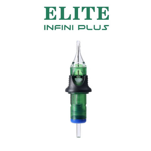 Elite Infini Plus Round Shader Medium Taper Cartridges