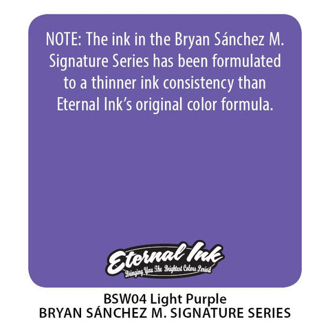 Eternal - Bryan Sanchez Light Purple Watercolour