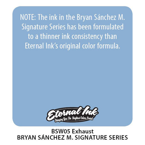 Eternal - Bryan Sanchez Exhaust Watercolour