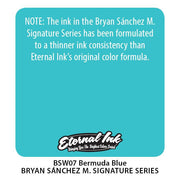 Eternal - Bryan Sanchez Bermuda Blue Watercolour