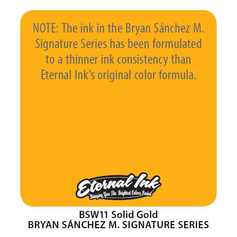 Eternal - Bryan Sanchez Solid Gold Watercolour