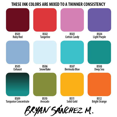 Eternal - Bryan Sanchez M. Watercolour Set