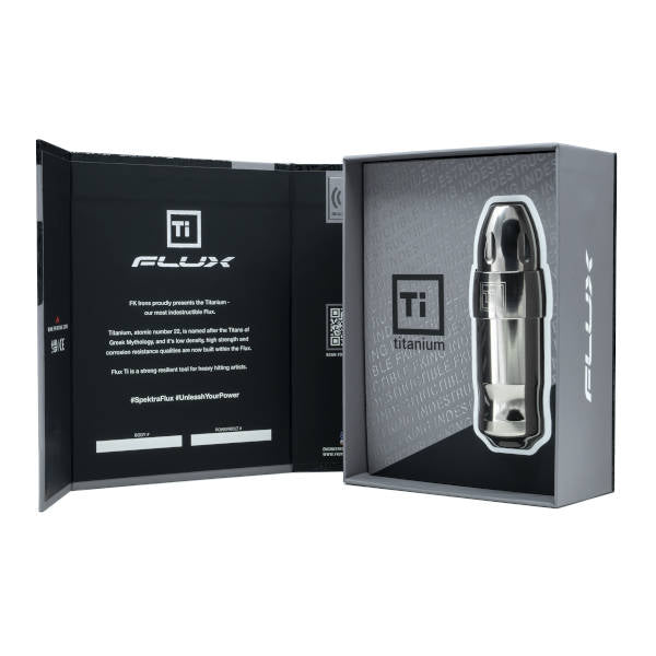 FK Irons Titanium Limited Edition Spektra Flux Wireless Pen Machine