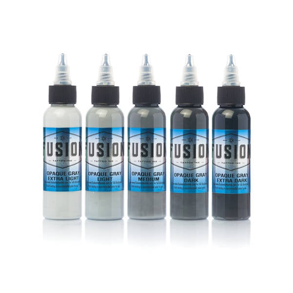 Fusion - Opaque Gray Set 5 Bottle