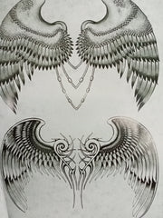 Wings Tattoo Sketchbook