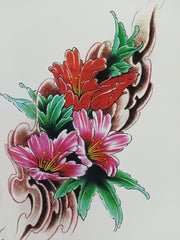 Flower Tattoo Flash