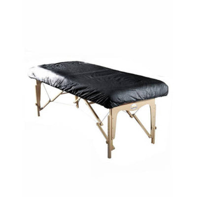 Black Disposable CPE Fitted Bed Sheet/Protectors
