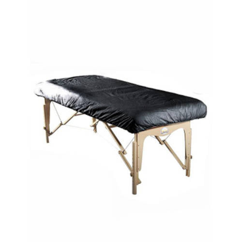 Bed Sheet/Protector - Disposable Black CPE Fitted