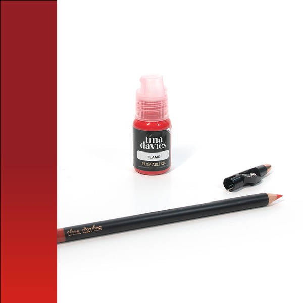 Perma Blend - Tina Davies Lip Duo Flame with Pencil