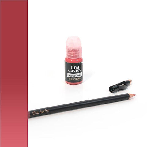 Perma Blend - Tina Davies Lip Duo Perfect Pink with Pencil