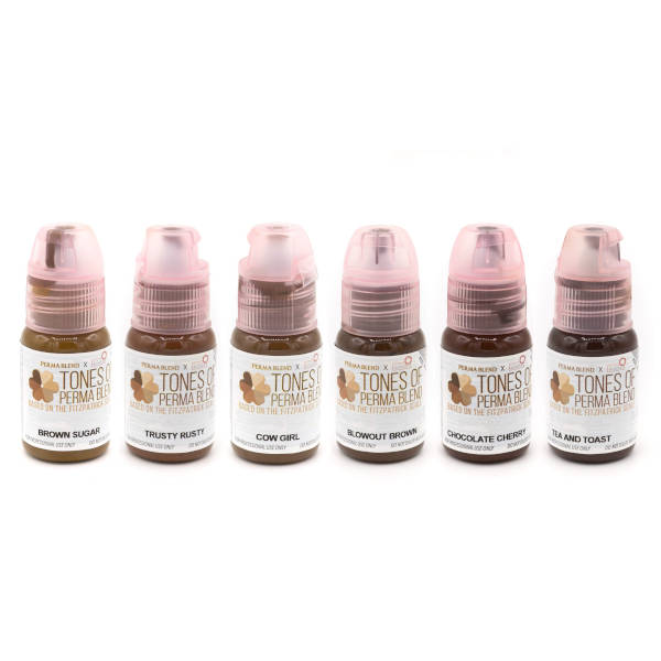 Perma Blend - Tones of Perma Blend Set 2 (Fitzpatrick 3-4) (No Box)