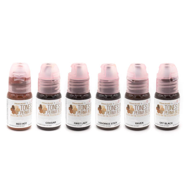 Perma Blend - Tones of Perma Blend Set 3 (Fitzpatrick 5-6) (No Box)