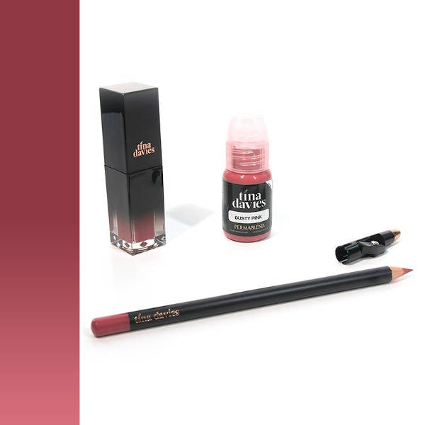 Perma Blend - Tina Davies Lip Trio Dusty Pink