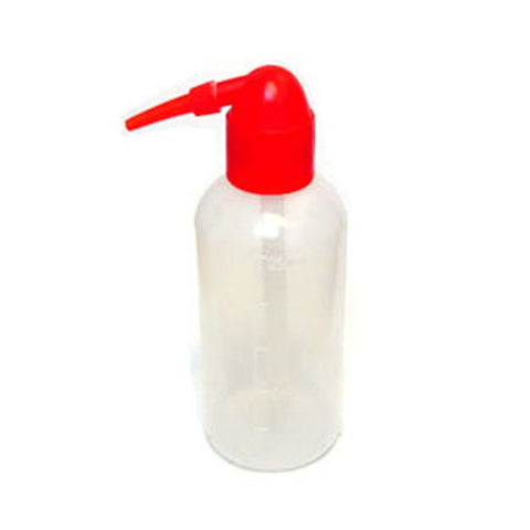 Squeeze Bottle Red Lid 8oz