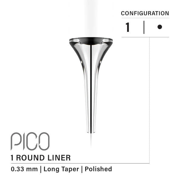 Vertix Pico - 1 Round Liner Long Taper