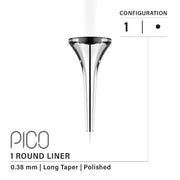Vertix Pico - 1 Round Liner Long Taper