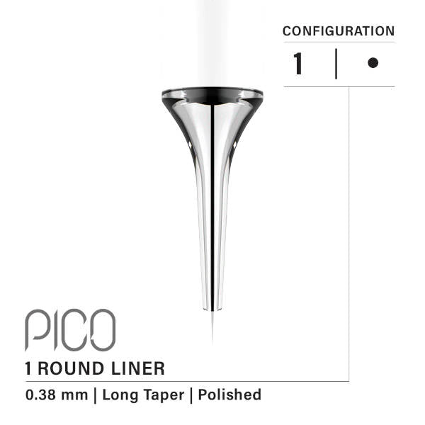 Vertix Pico - 1 Round Liner Long Taper