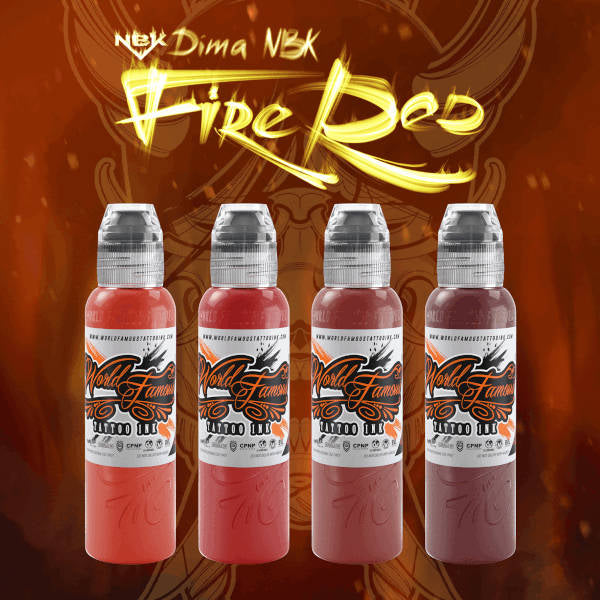 World Famous Dima NBK Fire Red Set 1oz