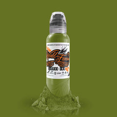 World Famous Jay Freestyle Olive Green Ink 1oz