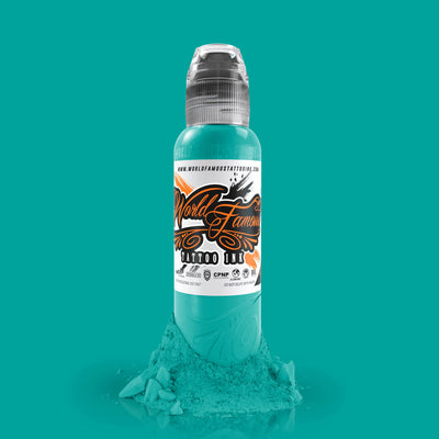 World Famous Jay Freestyle Turquoise Ink