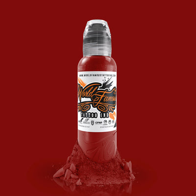 World Famous Maks Kornev Blood Laceration Ink