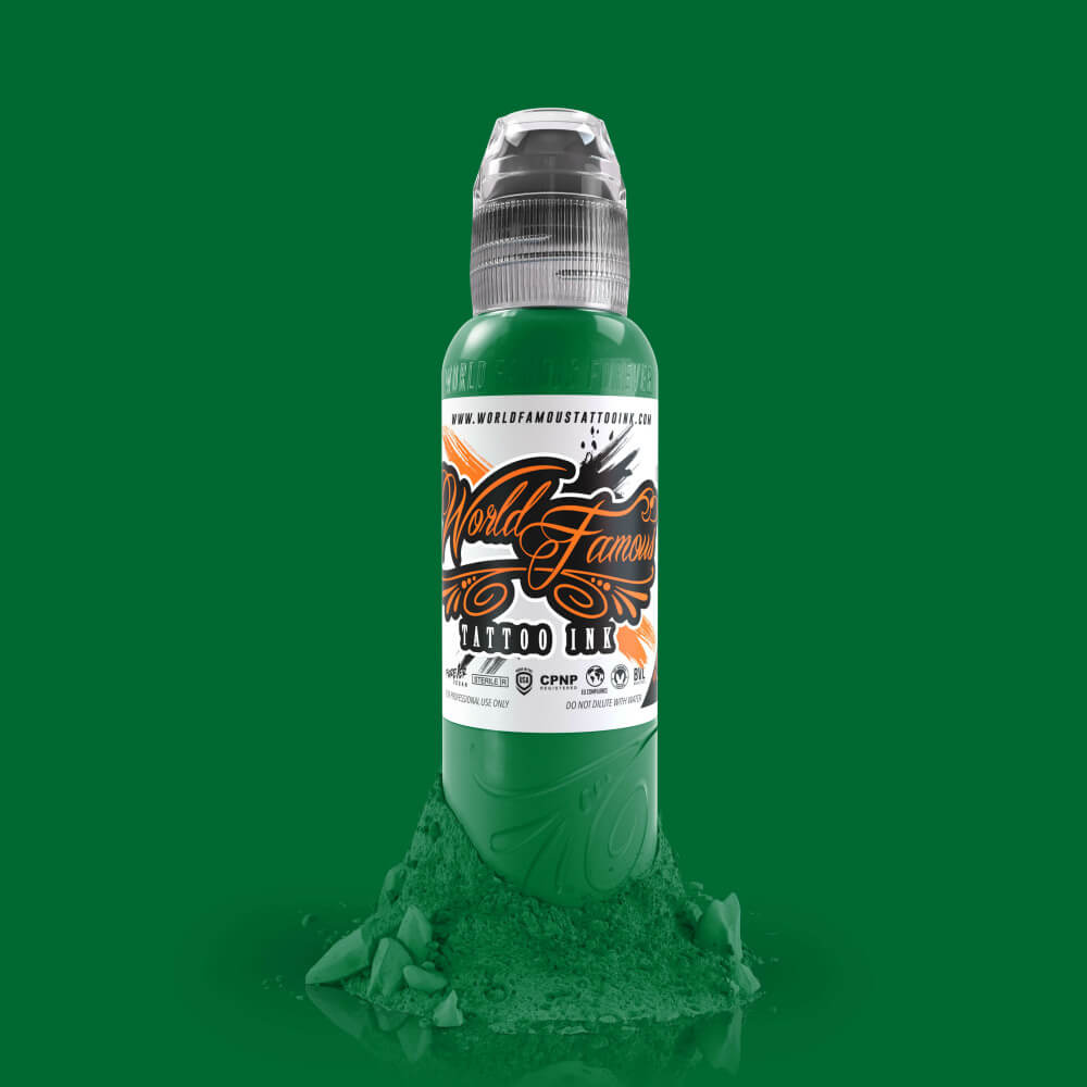 World Famous Oleg Deep Green Ink 1oz