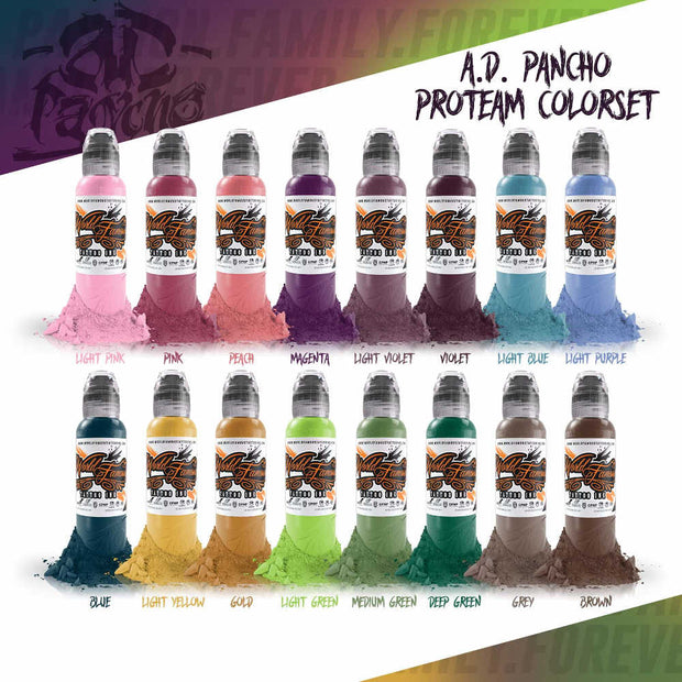 World Famous - A.D. Pancho Proteam Colorset 1oz