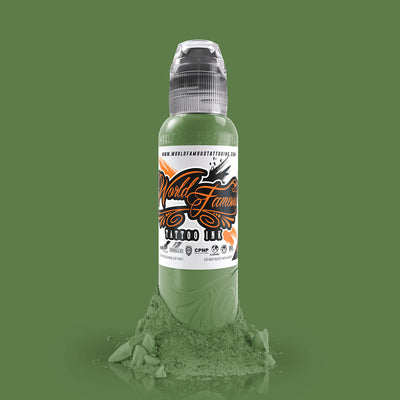 World Famous Pancho Medium Green Ink