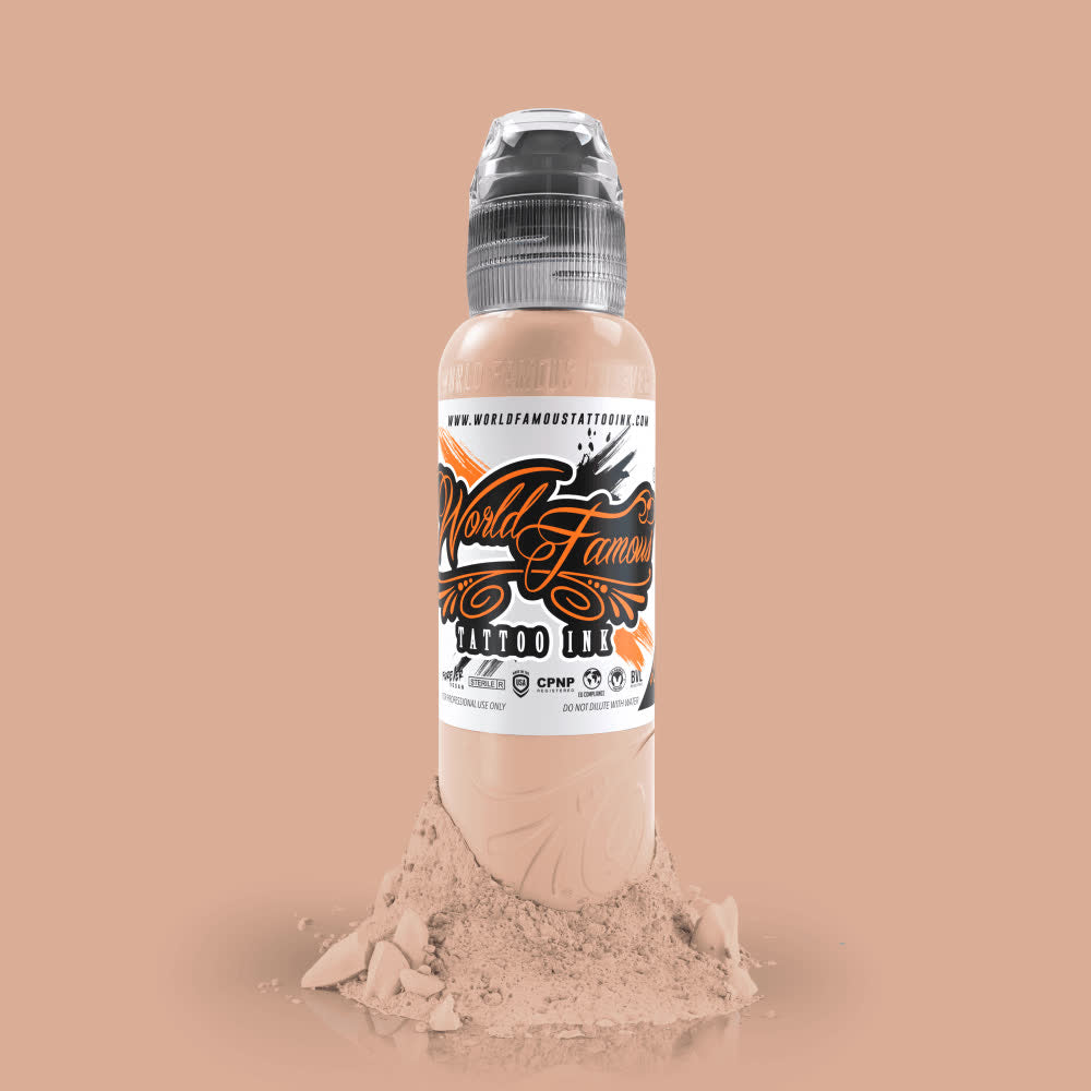 World Famous Pink Ribbon Tan Honey Ink 1oz