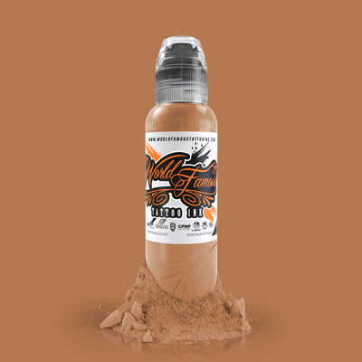 World Famous Pink Ribbon Tan Mink Ink