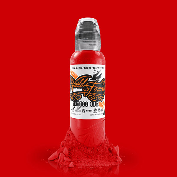 World Famous Red Hot Ink 1oz
