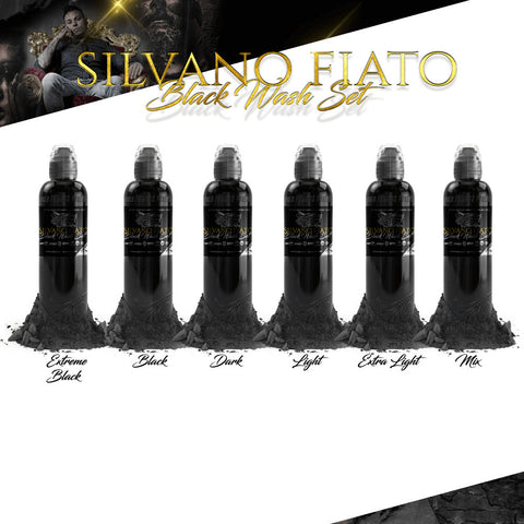 World Famous - Silvano Fiato Blackwash Set
