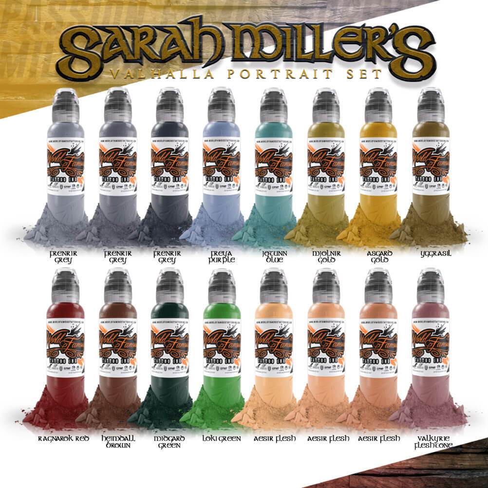 World Famous Sarah Miller Valhalla Portrait Set 1oz