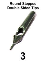 Round Stepped Double Sided Tips