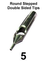 Round Stepped Double Sided Tips