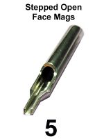 Stainless Steel Tips - Stepped Open Face Magnum