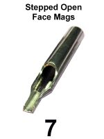 Stainless Steel Tips - Stepped Open Face Magnum