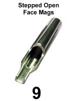 Stainless Steel Tips - Stepped Open Face Magnum
