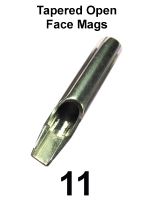 Stainless Steel Tips - Tapered Open Face Magnum