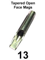 Stainless Steel Tips - Tapered Open Face Magnum